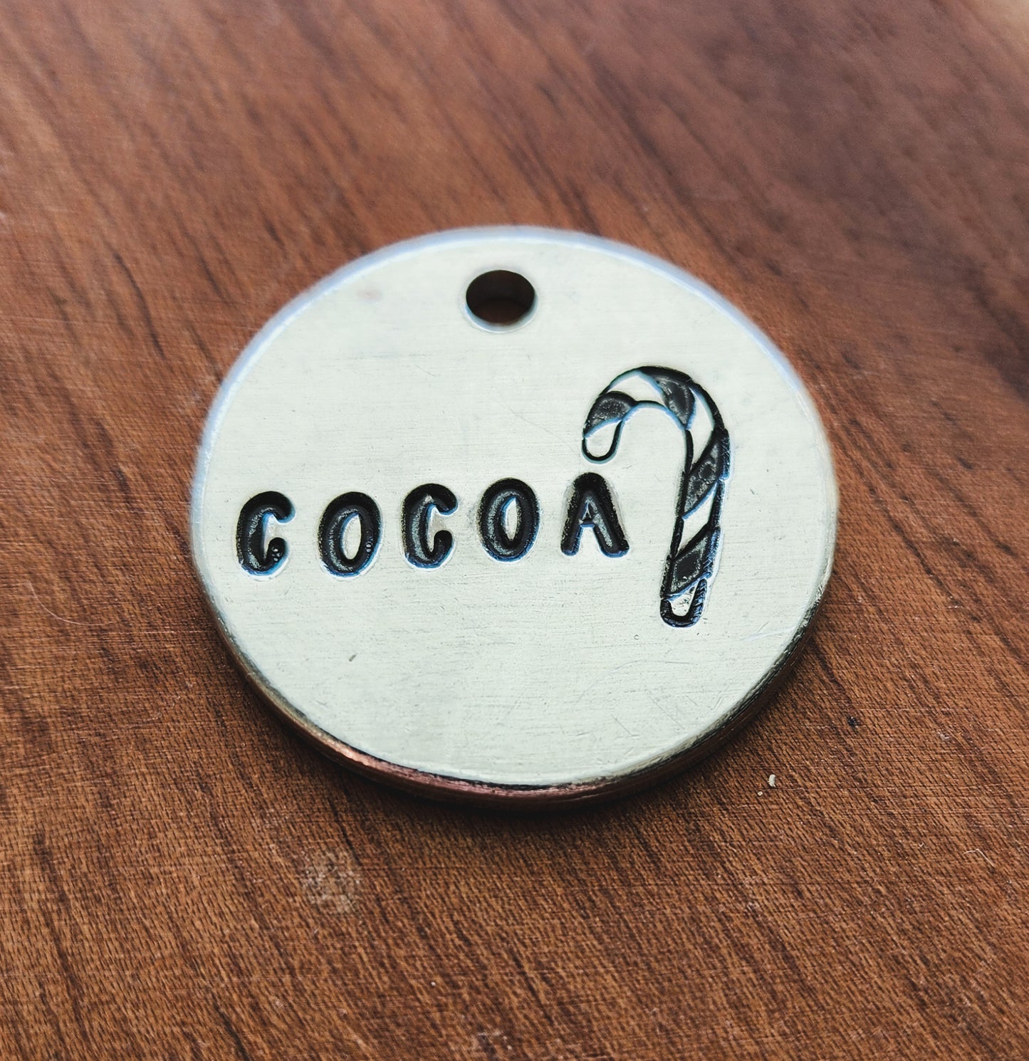 Candy Cane Tag