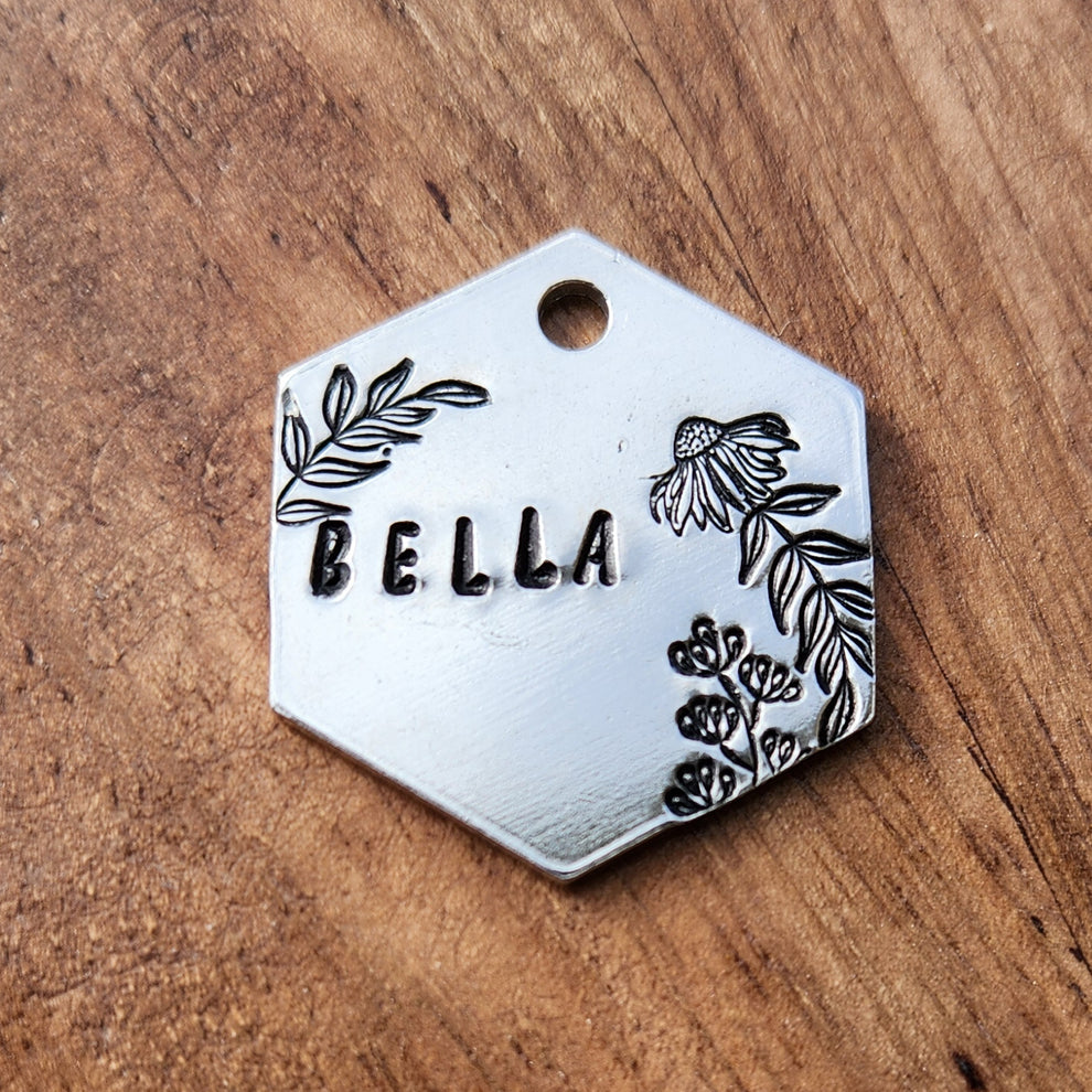 Ferns and Flowers Tag – Four Legged Tags