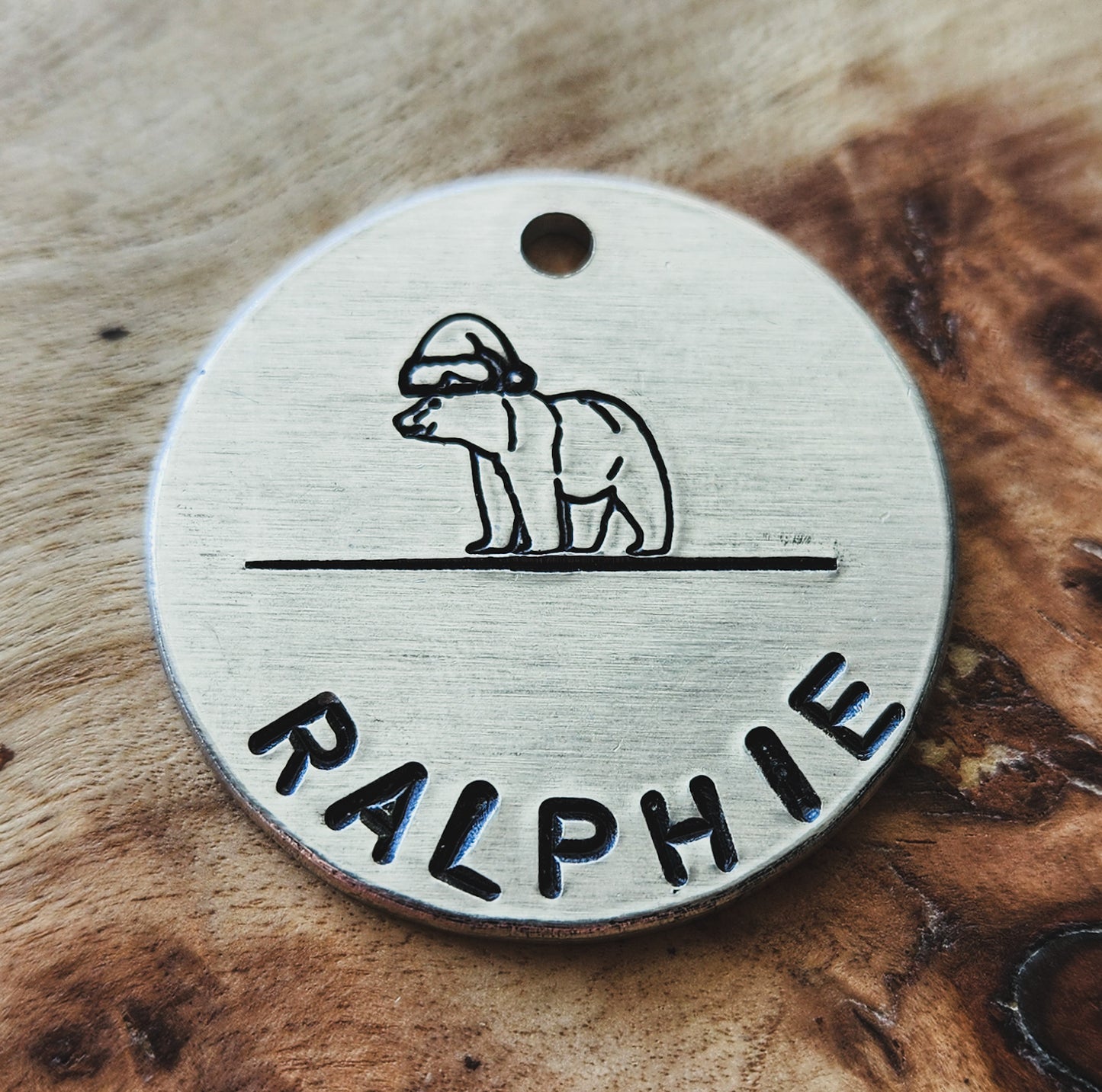 Christmas Bear Tag