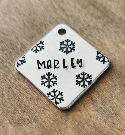 Snowflake Tag