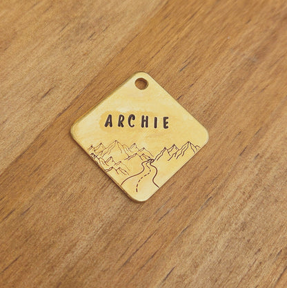 Road Less Traveled Tag