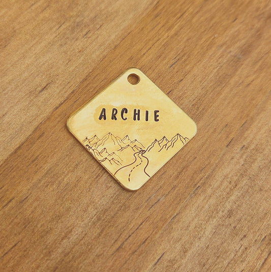 Road Less Traveled Tag